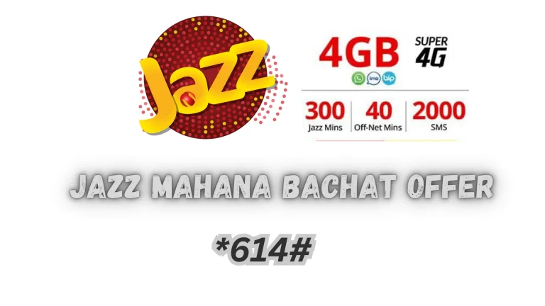 Jazz Mahana Bachat Offer Code 2024 | *614#